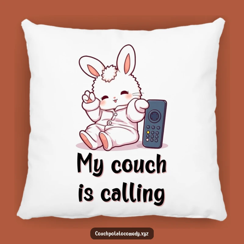Funny Bunny Pajama Pillow: Cozy Lounger, The Perfect Comfy Funny Gift